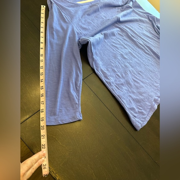 NWT, Crown & Ivy, Blue, Long Sleeve Tee, Size XL, Excellent New Condition - Picture 7 of 9